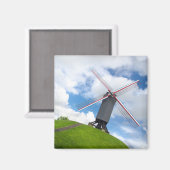 Brugge Windmill Magnet (Vorderseite/Rückseite)