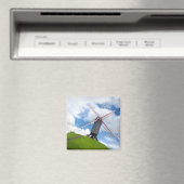 Brugge Windmill Magnet (In Situ (Geschirrspüler))