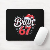 Bruh 67 Boys Christmas Pajamas Teens Boys Kids Xma Mousepad (Mit Mouse)