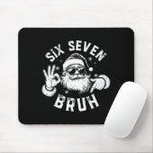 Bruh 67 Christmas Santa Six Seven 6 7 Boys Christm Mousepad (Mit Mouse)