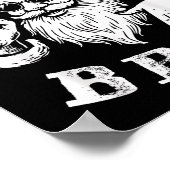 Bruh 67 Christmas Santa Six Seven 6 7 Boys Christm Poster (Ecke)