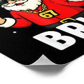 Bruh 67 Christmas Santa Six Seven 6 7 Boys Christm Poster (Ecke)