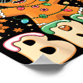 Bruh 67 Christmas Six Seven Gingerbreadman Boys 67 Poster (Ecke)