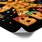 Bruh 67 Christmas Six Seven Gingerbreadman Boys 67 Poster (Ecke)