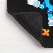 Bruh 67 Funny Six Seven Meme Brainrot Humor Tee Mousepad (Ecke)