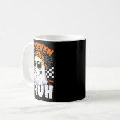Bruh 67 Halloween Lustig Sechs Sieben Meme Brainro Kaffeetasse (Vorderseite Links)
