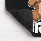 Bruh 67 Lustiger Groundhog 6-7 Meme Schlafanzug Ju Mousepad (Ecke)