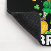 Bruh 67 Meme St. Patrick's Day sechs sieben Kinder Mousepad (Ecke)