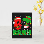 Bruh 67 Six Seven 6 7 Meme Christmas Funny Boy Gir Karte (Gelbe Blume)