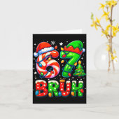Bruh 67 Six Seven 6 7 Meme Christmas Funny Boy Gir Karte (Gelbe Blume)