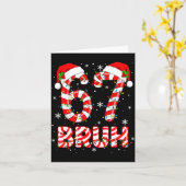 Bruh 67 Six Seven 6 7 Meme Christmas Funny Boy Gir Karte (Gelbe Blume)
