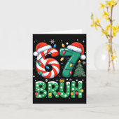 Bruh 67 Six Seven 6 7 Meme Christmas Funny Boy Gir Karte (Gelbe Blume)