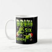 Bruh 67 Six Seven 6 7 Meme Christmas Funny Gen Alp Kaffeetasse (Links)