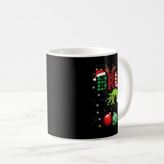 Bruh 67 Six Seven 6 7 Meme Christmas Funny Gen Alp Kaffeetasse (VorderseiteRechts)