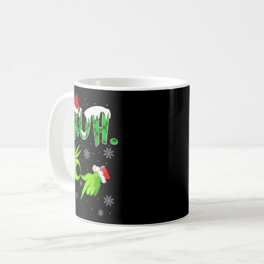 Bruh 67 Six Seven 6 7 Meme Christmas Funny Gen Alp Kaffeetasse (Vorderseite Links)