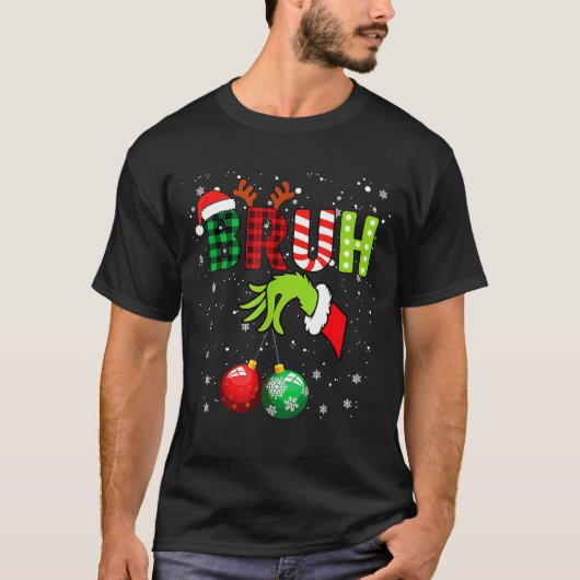 Bruh 67 Six Seven 6 7 Meme Christmas Funny Gen Alp T-Shirt (Vorderseite)