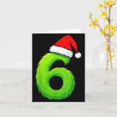Bruh 67 Six Seven 6 7 Meme Christmas Funny  Karte (Gelbe Blume)