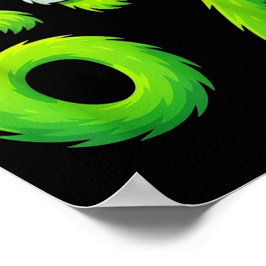 Bruh 67 Six Seven 6 7 Meme Christmas Funny Poster (Ecke)