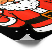 Bruh 67 Six Seven 6 7 Meme Christmas Santa Pajamas Poster (Ecke)