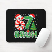 Bruh 67 Six Seven 6 7 Meme Funny Christmas Boy Gir Mousepad (Mit Mouse)