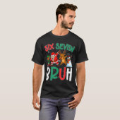 Bruh 67 Six Seven 6 7 Meme Gen Alpha Christmas Gen T-Shirt (Vorne ganz)