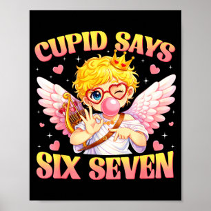 Bruh 67 Six Seven 6 7 Meme Valentinstag Lustig Fra Poster