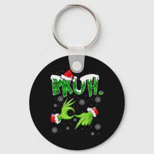 Bruh 67 Six Seven 6 7 Meme Weihnachten Lustig Gen  Schlüsselanhänger