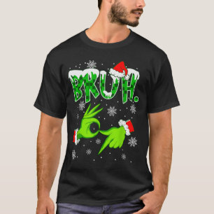 Bruh 67 Six Seven 6 7 Meme Weihnachten Lustig Gen  T-Shirt