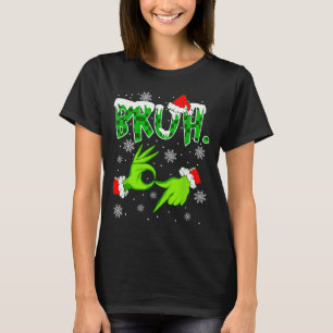 Bruh 67 Six Seven 6 7 Meme Weihnachten Lustig Gen  T-Shirt