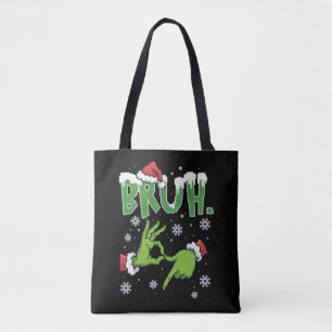 Bruh 67 Six Seven 6 7 Meme Weihnachten Lustig Gen Tasche