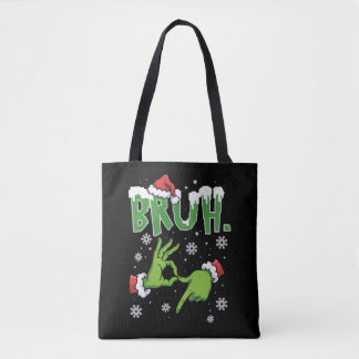 Bruh 67 Six Seven 6 7 Meme Weihnachten Lustig Gen Tasche