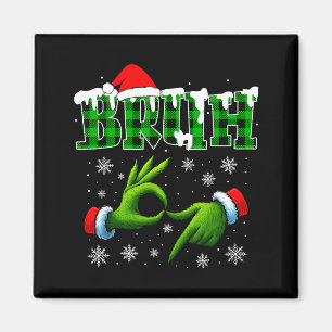 Bruh 67 Six Seven 6 7 Shirts Lustiges Meme Weihnac Magnet