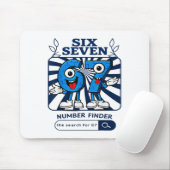 Bruh 67 Six Seven 6-7 Talian Brainrot Meme For Kid Mousepad (Mit Mouse)