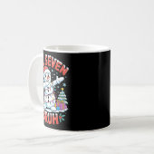 Bruh 67 Six Seven Snowman Dabbing Christmas Shirts Kaffeetasse (Vorderseite Links)
