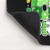 Bruh 67 St. Patrick’s Day Grafik Mit Shamrocks An Mousepad (Ecke)