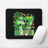 Bruh 67 St. Patrick’s Day Grafik Mit Shamrocks An Mousepad (Mit Mouse)