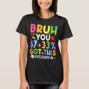 Bruh 67 Test-Tag-Meme hat diesen Lehrer, der einen T-Shirt