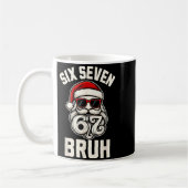 Bruh 6 7 Christmas 67 Santa Six Seven Christmas Bo Kaffeetasse (Links)