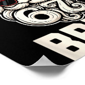 Bruh 6 7 Christmas 67 Santa Six Seven Christmas Bo Poster (Ecke)