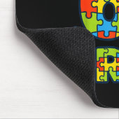 Bruh 6 7 Lustig Sechs Sieben Autismus-Bewusstsein Mousepad (Ecke)