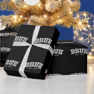 Bruh Aka Mama Funny Mother's Day Retro Vintag Geschenkpapier