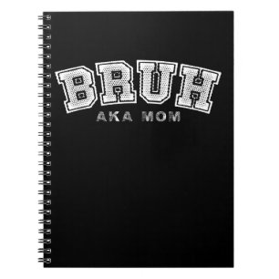 Bruh aka Mama Lustiger Muttertag Retro Vintage Notizblock
