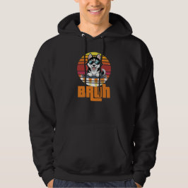 Bruh Alaskan Malamute Hoodie