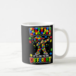 Bruh anders zu sein ist ok Dabbing Puzzle Autismus Kaffeetasse