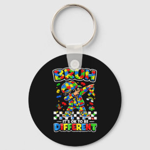 Bruh, anders zu sein, Puzzle Autismus-Bewusstsein  Schlüsselanhänger