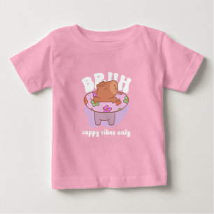 Bruh Baby Capybara T-shirt