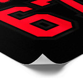 Bruh Basketball Style Number 67 Srt Bro Slang Meme Poster (Ecke)