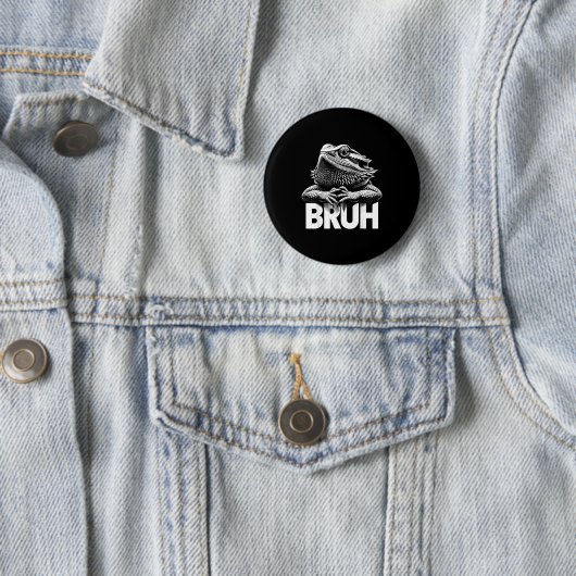 Bruh Bearded Dragon  Button (Beispiel)