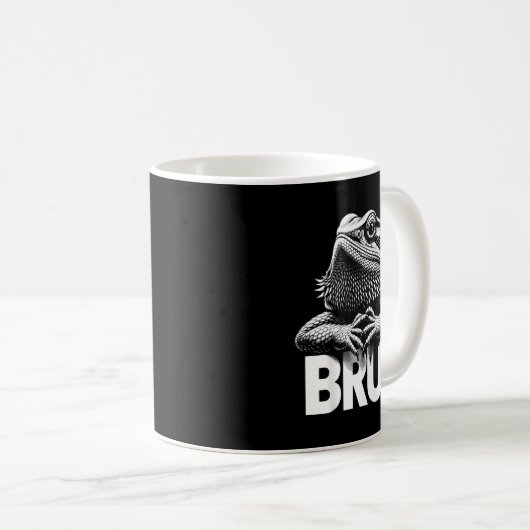 Bruh Bearded Dragon  Kaffeetasse (VorderseiteRechts)