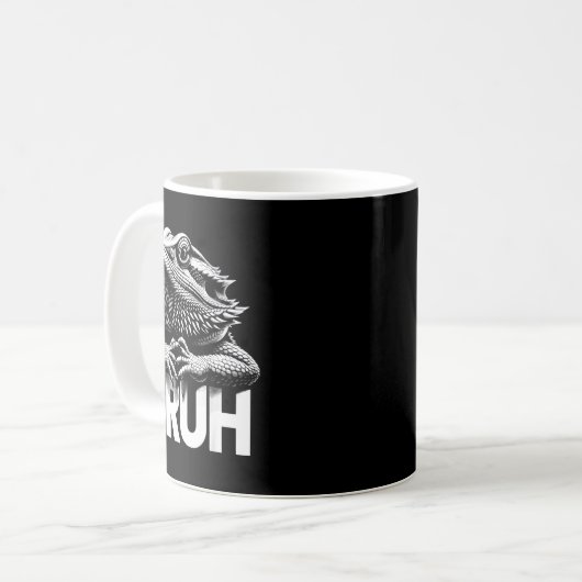 Bruh Bearded Dragon  Kaffeetasse (Vorderseite Links)